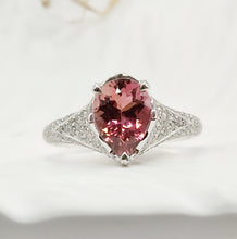 Load image into Gallery viewer, Pink Tourmaline Ring
